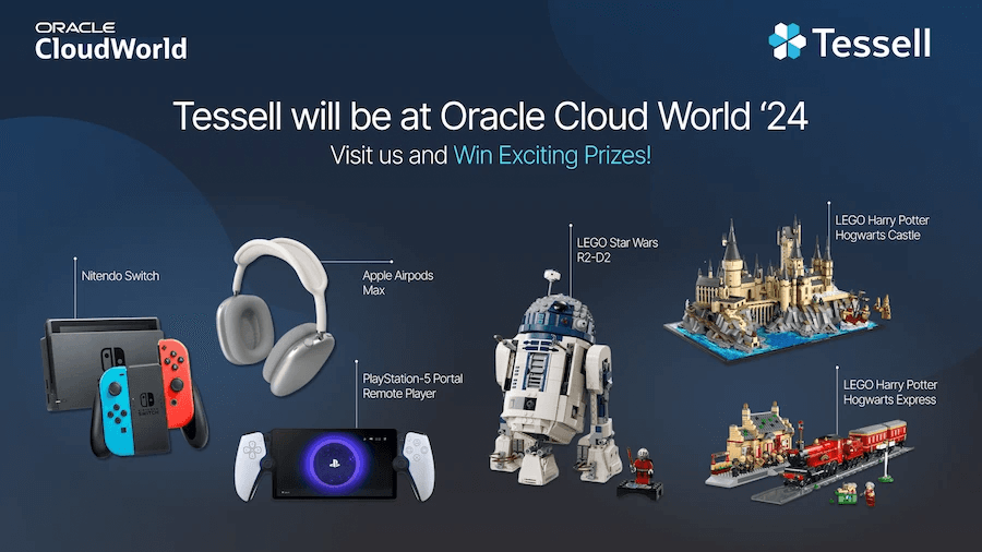 Discover Differentiated Data Management at Oracle CloudWorld 2024 with Tessell — thumbnail
